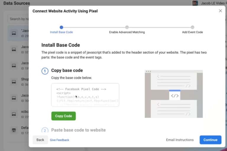 How To FIND Your FACEBOOK PIXEL CODE & Pixel ID (Updated 2021) Jacob LE